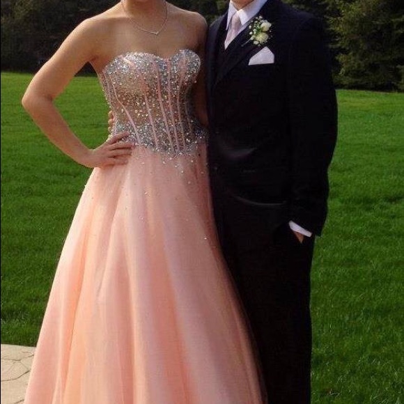 Blush Prom Dress - Picture 4 of 4